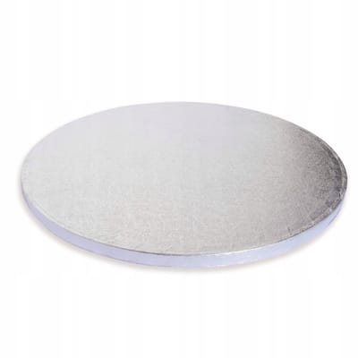 Decora Taartonderlegger Rond Zilver 28 cm
