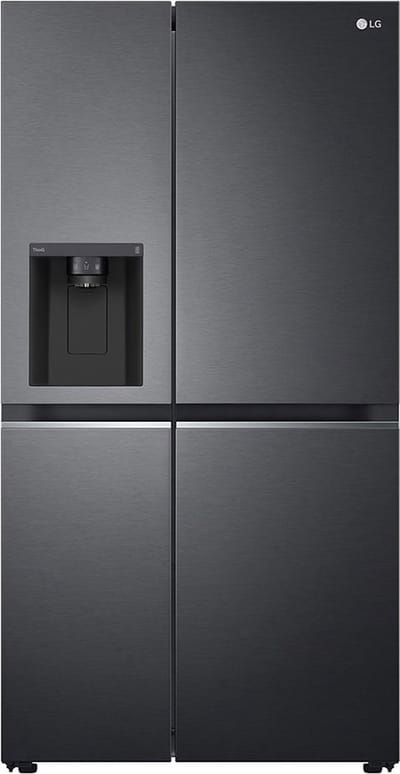 LG GSLV71MCTE - Amerikaanse Koelkast - 635 Liter - Zwart