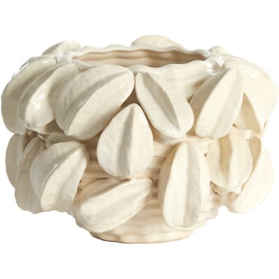 Light & Living - Vaas CARAMBOLA - 33.5x33x23cm - Wit