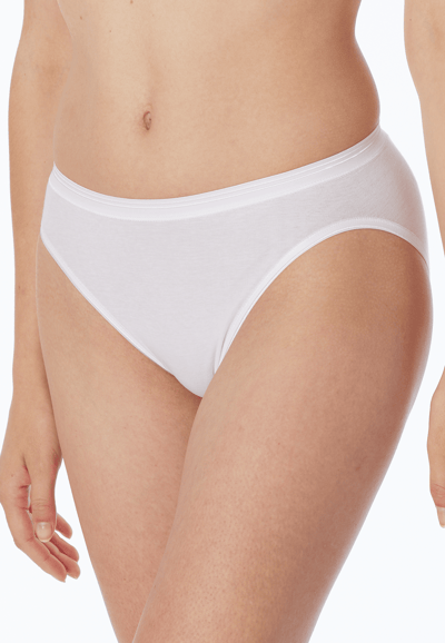 Schiesser Luxury Rio Dames Slip - Wit - Maat 38