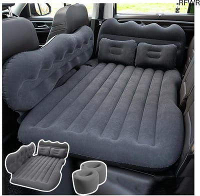 RFWR® Opblaasbaar Luchtbed Voor Achterbank Auto - Comfortabele Matras Voor Camping