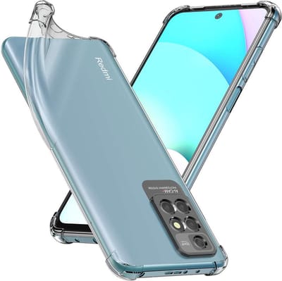 ebestStar - Hoes geschikt voor Xiaomi Redmi 10 (2022, 2021), Silicone Slim Cover Case, Versterkte Hoeken en Randen hoesje, Transparant