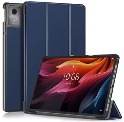 EtuiTab Lenovo K11 Plus - Tablethoes - Ciemno-niebieski - Magnetische Sluiting - Wake-Up/Sleep Functie