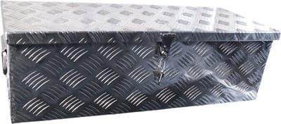 Disselbak aluminium - 760x300x235 mm - Aanhangerbox - Gereedschapskist - Novio