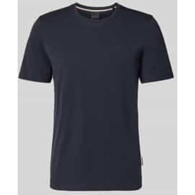 Shirt ronde hals Van Bugatti blauw