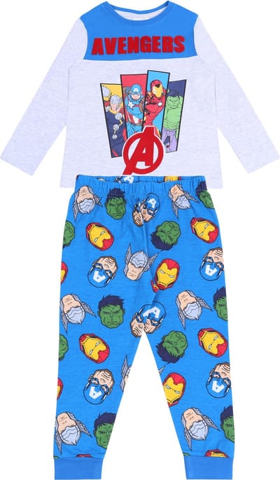 Grijs-blauw pyjama AVENGERS MARVEL