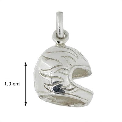 Blinx Jewels Zilveren Hanger Helm