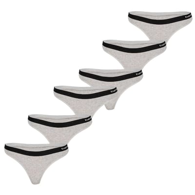 Morethansocks - Bamboe string dames - 6-Pack - String dames - Bamboe ondergoed - Bamboe
