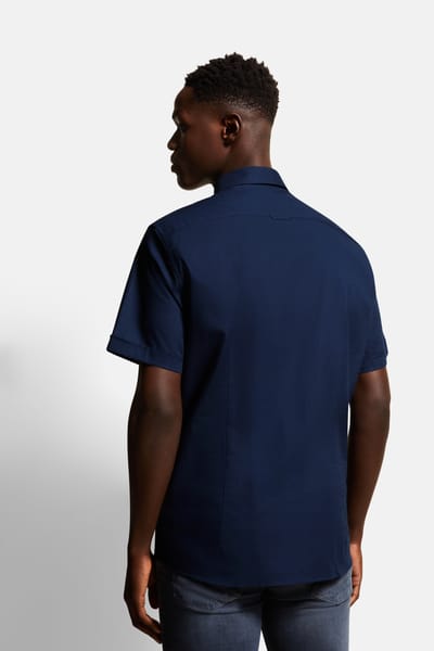 Bugatti Herren Shirt met fijne structuur