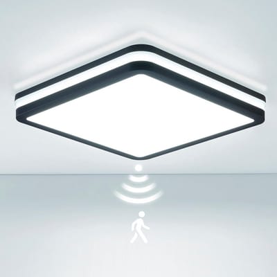 LED Plafondlamp met Bewegingssensor - IP65 Waterdicht, Energiezuinig en Superhelder
