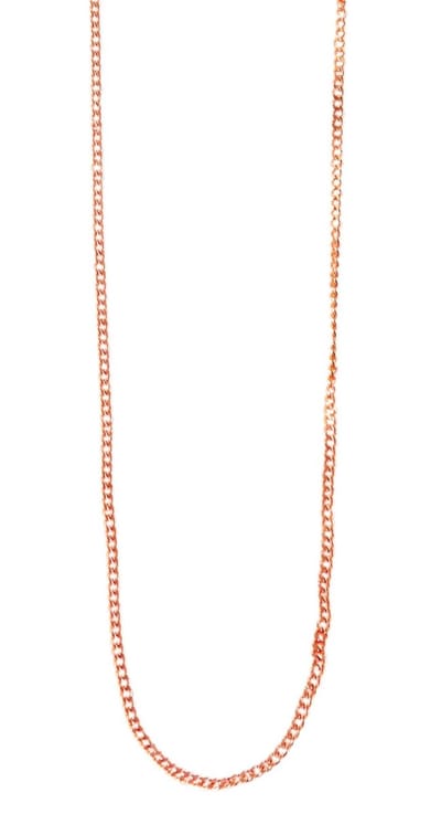 AKZENT Akzent uniseks ketting "Piah" aus 925 Sterlingzilver, gerhodineerd, langlebig, 42-50cm