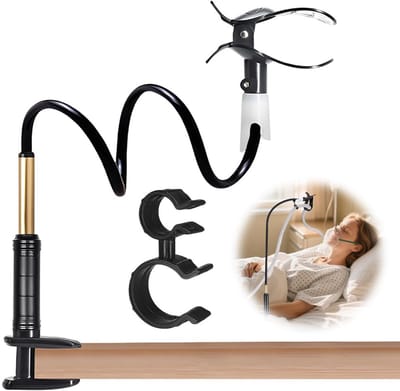 Slanghouder CPAP met Klemmen Lengte Verstelbaar 360 Graden Draaibaar