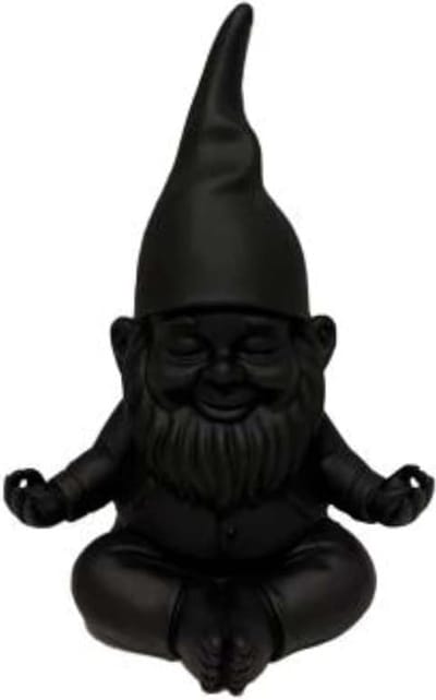 BLOGO Design The Nani’s Collection “Giulio Medium Black (Yoga)” Polyresin Decoratie W 20,8 x H 20,8 WEIGHT 270 g