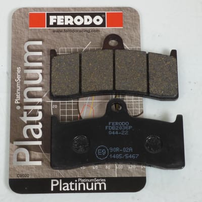 Plaquette de frein Ferodo pour Moto MV Agusta 750 Brutale 2003 à 2005 F410AA/F411AA / AV Neuf
