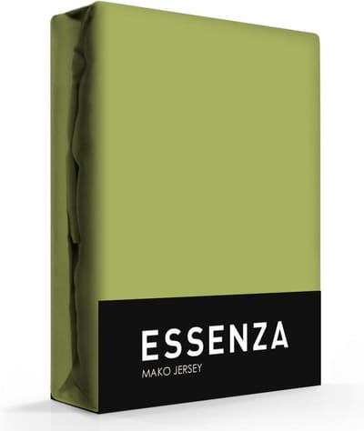 Essenza Home Jersey hoeslaken, groen - 1-persoons
