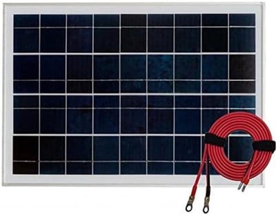 Zonnepaneel 20W - Zonne-energie paneel - Off-grid stroom - Polykristallijn ontwerp - 51x30cm - Blauw
