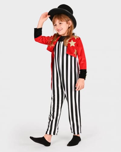 Den Goda Fen Verkleedkledij Circusdirecteur Kostuum - 122-128cm - 6-8 jaar
