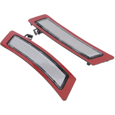 Voorbumper Links Rechts Reflector 63147274433 Geschikt voor E70 X5 LCI 2011‑2013 Zonder ZijzichtcameraTransparant