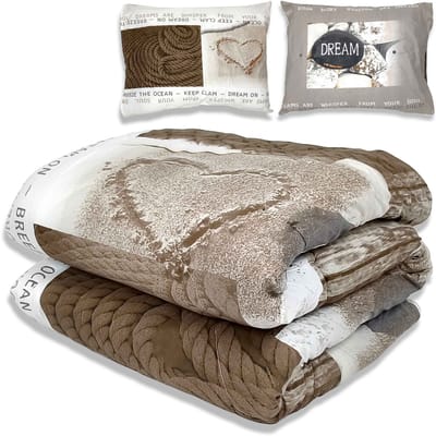 Dekbed zonder overtrek - All year 200x220cm - Dream - Wasbaar Dekbed Zonder Overtrek – Hypoallergeen & Antibacterieel – 30 dagen proefslapen - Wasbaar hoesloos dekbed - Bedrukt dekbed - zomerdekbed & winterdekbed