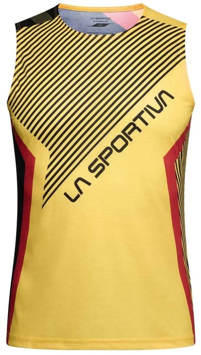 La Sportiva Flow Mouwloos T-shirt Geel S Man
