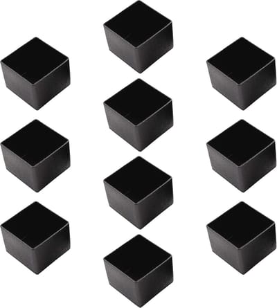Glijdoppen vierkant voor stoelen - 10 stuks