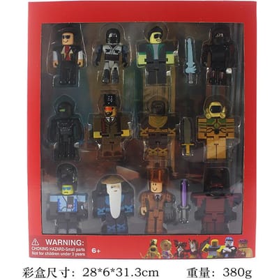 Roblox Actiefiguren 12 Stuks 2,5 Tot 3 Inch Verzamelaar Virtueel Activiteit Karakter Speelgoed Met Accessoires Doos Collectie Ontworpen Voor 12Pcs a set