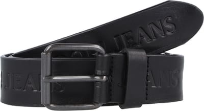 JOOP! Leren Riem Men's Jeans Belt 4,0 CM W90 Black Zwart