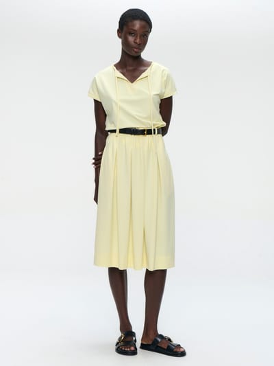 Timy skirt technical jersey | Yellow - Yellow / S