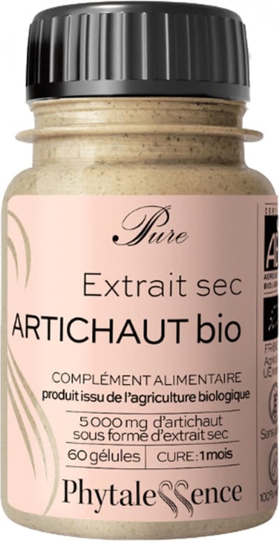 Phytalessence Puur Artisjok Biologisch 60 Capsules