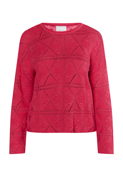 IZIA Gebreide trui Dames roze