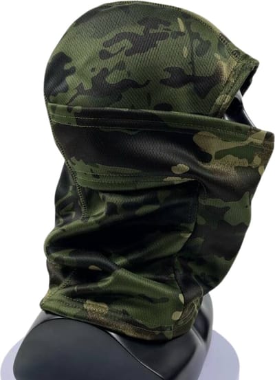 Nivard Ski Masker - Bivakmuts - Winter Masker - Balaclava - Ski Mask - Full Face Mask - Camouflage Groen
