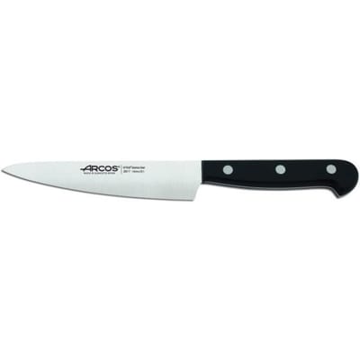 Couteau de cuisine - ARCOS - Universal - Lame 14 cm - Acier inox Nitrum - Manche POM, 3 rivets