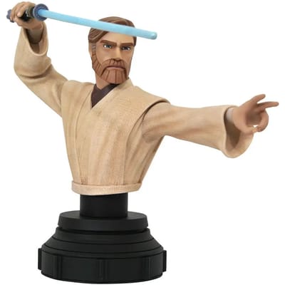 Verzamelaarsbeeldje Hasbro Star Wars Clone Wars Obi-Wan