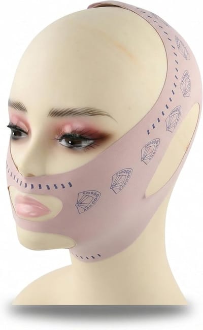 Lifting Masker voor Dubbele Kin en Gezichtscontour, Verstevigende Gezichtsband voor Mannen en Vrouwen