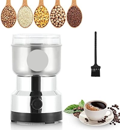 Graanmolen - Graanmolen Elektrisch - Spice Grinder - 100G - Zilver