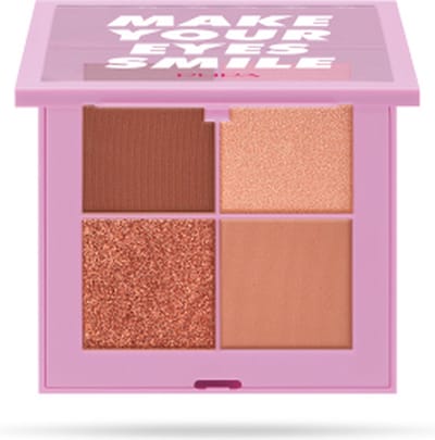 PUPA Milano Enjoy! Make your Eyes Smile Palette oogschaduw 002 Smile in Rose 6 g Mat, Metallic, Satijn
