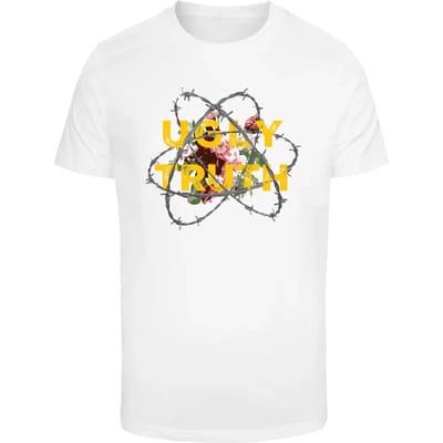 Mister Tee - Ugly Truth Heren T-shirt - S - Wit