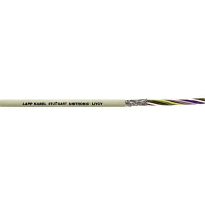 LAPP 34704/100 Datakabel UNITRONIC LIYCY 4 x 0.75 mm² Grijs 100 m