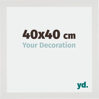Your Decoration - Fotolijst 40x40 cm - MDF - Wit Mat - Mura