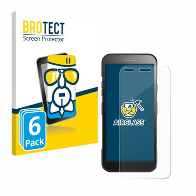 Screenprotector 6 Stuks voor Honeywell CT32 Beschermglas transparant