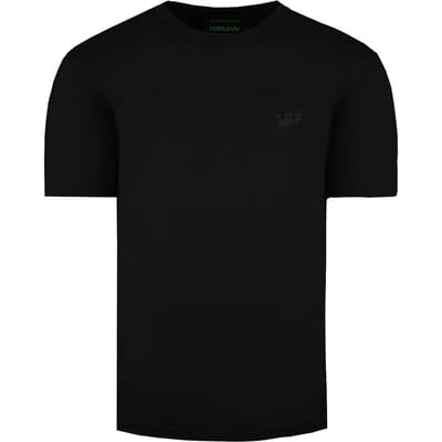 Supra x Heidi Klum Cochs Korte Mouw Crew Neck Zwart Heren T-shirt 101901 008