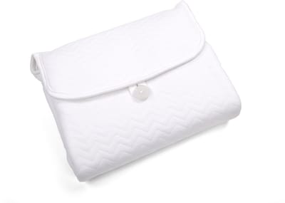 Poetree Kids verschoonmatje voor onderweg wit - portable changing mat cover