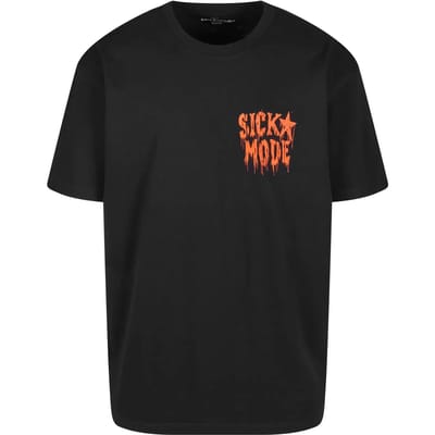 Oversized T-shirt Upscale Psycho Font
