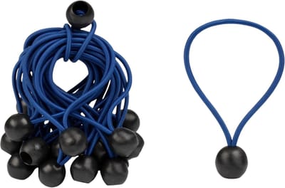 12 stuks zeilspanners spanelastiek 16cm tot 30cm lang , dekzeil spanrubbers met bal, spanelastieken voor zeil elastiek spanner, tentspanner met bol, zeilbinder voor boothoes