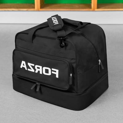 Sport Holdall Tas - Duffel Gymtas - Sportuitrusting Vervoeren - Apart Laarscompartiment - 55 Liter Capaciteit - Zwart