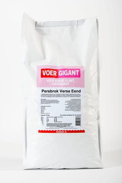 Voergigant - Hondenvoer - Verse eend - 15 kg