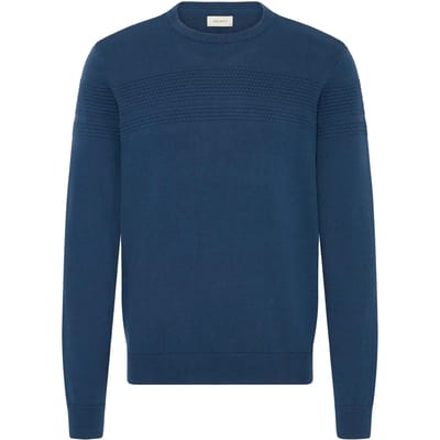 Blend - BHREDHILL STRIPE CREWNECK - Heren - Gebreide truien