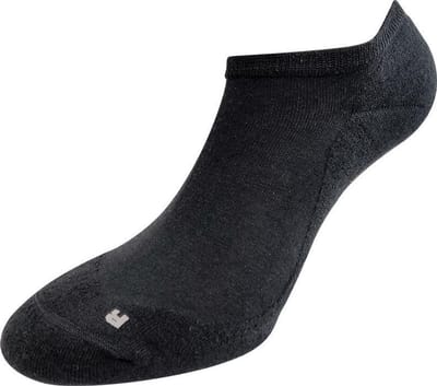 Soga - 3-Pack - Lage Merino Sokken - Antibacterieel Ademend - Heren / Dames - zwart - 43-45 - S16