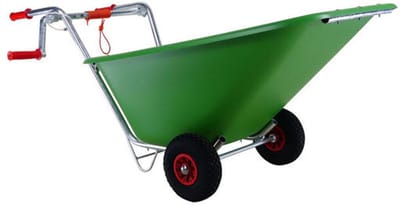 MM Kalvertaxi met lier en 165 liter HDPE bak voor veetransport