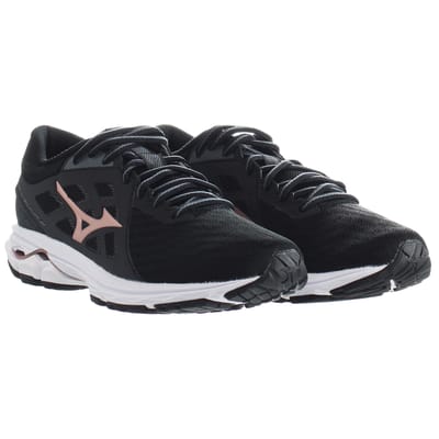 Mizuno Wave Kizuna 2 Dames Zwart Hardlooptrainers